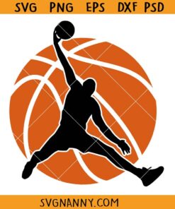 Basketball player jump map svg