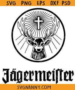 Jagermeister Logo SVG, Jager svg, Jager alcohol logo svg, Jagermeister vector