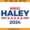 Nikki Haley 2024 svg, Nikki Haley for President 2024 SVG, Haley svg, presidential elections svg, Republican svg