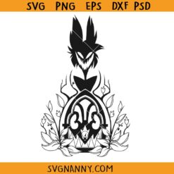 Radio Demon Hazbin Hotel Alastor SVG, Alastor the Demon svg, Alastor on air svg