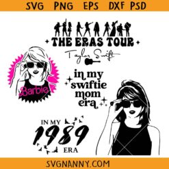 Taylor Swiftie Svg Bundle, Swiftie Est 1989 Svg, In My Swiftie Era Svg, The Eras Tour svg