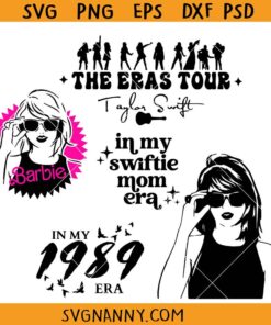 Taylor Swiftie Svg Bundle, Swiftie Est 1989 Svg, In My Swiftie Era Svg, The Eras Tour svg