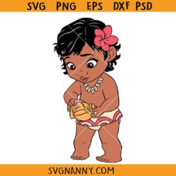 Baby Moana SVG, Moana cutout, Moana Maui svg, Disney Moana SVG