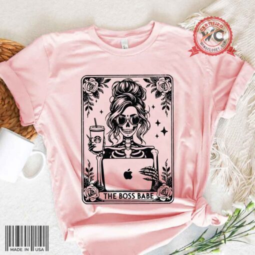 The Boss Babe tarot card SVG