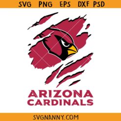 Arizona Cardinals ripped logo SVG, Cardinals Logo SVG, Arizona Cardinals SVG, NFL Football Team