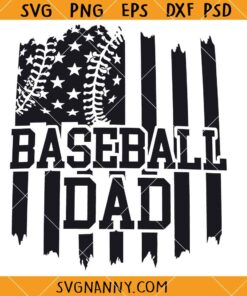 Baseball dad flag SVG, Patriotic Us Baseball svg, Baseball Dad svg, Baseball Player svg, Baseball svg      