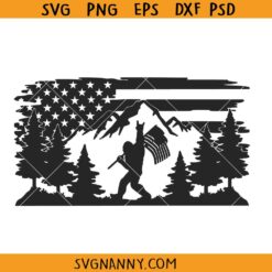 Bigfoot American flag SVG, Bigfoot Fourth Of July SVG, Patriotic SVG, 4th Of July Boys SVG, 4th of July Shirt SVG, 4th of July Décor SVG, Independence Day SVG