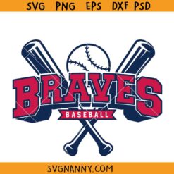 Braves Baseball svg, Atlanta Braves Logo SVG, Baseball SVG File, Baseball svg, Braves Baseball svg