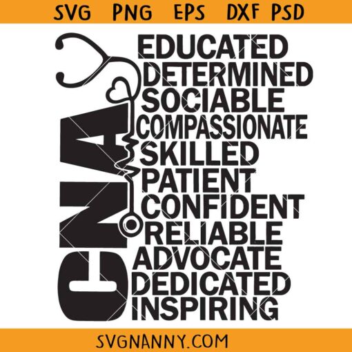 CNA definition svg, Certified Nurse Assistant SVG, Nurse Svg, Nurse Definition SVG, Nurse Shirt SVG, Funny Nurse SVG
