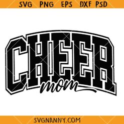 Cheer mom varsity font SVG, Proud Cheer Mom Svg, Cheer Mama Svg , Cheer Squad Svg , Cheer Life Svg, Cheerleading Svg, Cheerleader Shirt SVG    