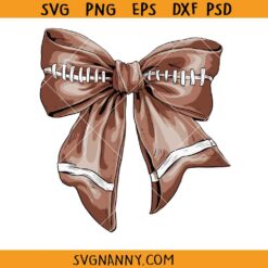 Coquette Football SVG, Coquette Football Bow SVG, Retro Football coquette Bow Svg, Fall Coquette Bow SVG, Fall Football Shirt SVG, Football Sport SVG