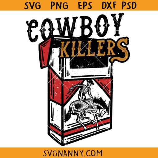 Cowboy Killers SVG, Cowboy Killers Skeleton Svg, Halloween Cowboy Svg, Western Halloween Svg
