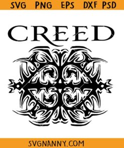 Creed SVG, hard rock SVG, alternative metal rock SVG, Creed Band SVG, American Rock Band SVG