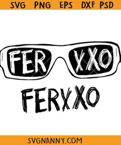 Ferxxo SVG, Feid Singer SVG, Album Ferxxo Feid SVG, Ferxxo Sunglasses SVG, Reggaeton SVG, Feid North America Tour SVG