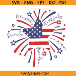 Fireworks 4th of July svg, Happy July 4th SVG, 4th Of July décor SVG,4th of July Svg, Independence Day Svg, Patriotic Svg, 4th of July Shirt Svg