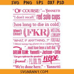 Free Karen Read Sayings SVG, Karen Read SVG, Jackson Yannetti SVG, Jackson Yannetti Dream Team Tshirt SVG