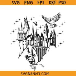 HP castle SVG, Harry Castle Svg, Harry Potter Svg, Harry Potter Magic Svg, Hogwarts Svg, Casa Hogwarts Svg, Hogwarts Castle Svg, Castle Svg, Wizard Svg