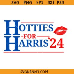 Hotties For Harris SVG, Harris 2024 PNG, madam vice president svg, kamala harris svg, Vice president svg