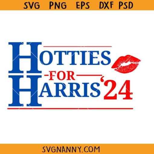 Hotties For Harris SVG, Harris 2024 PNG, madam vice president svg, kamala harris svg, Vice president svg