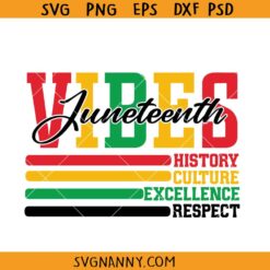 Juneteenth Vibes SVG, African American Svg, 1865 Svg, Juneteenth Shirt Svg, Black History Svg, Juneteenth 1865 svg, Juneteenth Vibes Shirt SVG