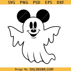 Mickey ghost SVG, Halloween Mickey Ghost SVG, Spooky Season svg, Kids halloween bag svg, disneyland Halloween SVG, Spooky Vibes Svg, Trick or Treat Svg, Halloween Svg