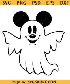 Mickey ghost SVG, Halloween Mickey Ghost SVG, Spooky Season svg, Kids halloween bag svg, disneyland Halloween SVG, Spooky Vibes Svg, Trick or Treat Svg, Halloween Svg