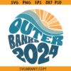 Outer Banks 2024 SVG, North Carolina svg, Vacation Shirt SVG, Summer Svg, Family Vacation SVG, Vacay Mode Svg, Here we come svg, 2024 svg