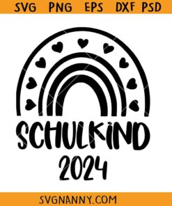 Schulkind 2024 svg, Boho Rainbow SVG, Plotterdatei SVG, Plotterdatei Einschulung Svg , Schulstart svg , Schulanfang Sprüche Svg , Plotterdatei Erste Klasse svg