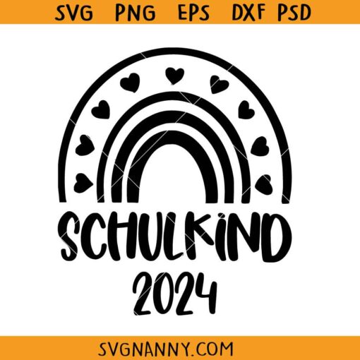 Schulkind 2024 svg, Boho Rainbow SVG, Plotterdatei SVG, Plotterdatei Einschulung Svg , Schulstart svg , Schulanfang Sprüche Svg , Plotterdatei Erste Klasse svg
