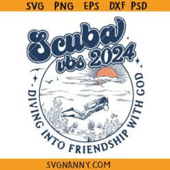 Scuba VBS svg, Vacation Bible School svg, VBS 2024 svg, Scuba Diving Into Friendship with God SVG, Christian VBS 2024 SVG, Scuba 2024 svg, Bible Verse svg, Jesus calms the storm SVG