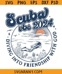 Scuba VBS svg, Vacation Bible School svg, VBS 2024 svg, Scuba Diving Into Friendship with God SVG, Christian VBS 2024 SVG, Scuba 2024 svg, Bible Verse svg, Jesus calms the storm SVG