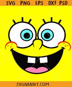 Spongebob face SVG, SpongeBob Faces Outline Svg, SpongeBob png, Patrick star svg Mr Krabs svg Squidward svg Funny Best Friend svg