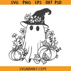 Spooky Ghost Halloween Pumpkin SVG, Ghost SVG, Halloween svg, Halloween Ghost svg, Halloween Clipart SVG, Halloween Shirt svg, Spooky Season svg, Spooky Ghost svg