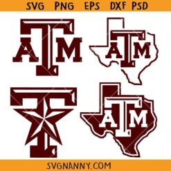 Texas A&M Logo SVG, Texas A&M Aggies vector SVG, Logo Ncaa sport SVG, Ncaa SVG  