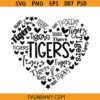 Tigers Mascot svg, Tigers football svg, Tigers baseball svg, Tigers SVG ...