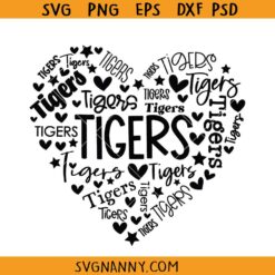 Tigers Mascot svg, Tigers football svg, Tigers baseball svg, Tigers SVG, Missouri Tigers svg