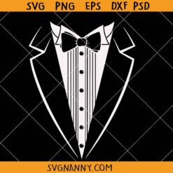 Tux shirt SVG, Tuxedo svg, Tuxedo Shirt, Men's jackets svg, Gentleman smoking jacket svg, Tuxedo Clipart SVG, Wedding suits svg, bow tie svg, necktie svg, Wedding Svg