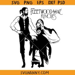 Vintage Fleetwood Mac Rumors SVG, Rock Music Band SVG, American Music Band SVG, 1970s Rock SVG, Stevie Nicks svg