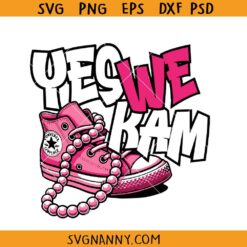 Yes we Kam Kamala Harris SVG, US election 2024 svg, Yes we Kam SVG