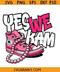 Yes we Kam Kamala Harris SVG, US election 2024 svg, Yes we Kam SVG