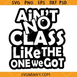 Ain't No Class Like The One We Got SVG, Class Reunion Svg, Class Reunion Shirt Svg, Back to School Svg   