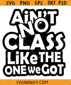 Ain't No Class Like The One We Got SVG, Class Reunion Svg, Class Reunion Shirt Svg, Back to School Svg   