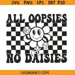 All oopsies no daisies svg, Funny Cat Svg, Cat Flower Svg, Nature Inspired SVG, Daisy Flowers SVG