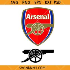 Arsenal Football Team Logo Svg, Arsenal Football Team Logo Svg, Soccer Logo Svg, Arsenal Svg     