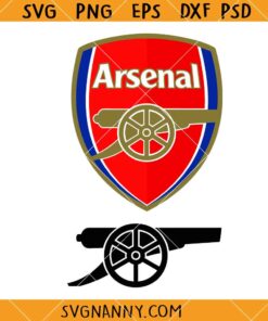 Arsenal Football Team Logo Svg, Arsenal Football Team Logo Svg, Soccer Logo Svg, Arsenal Svg     