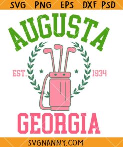 Augusta Georgia SVG, Georgia State SVG, Augusta Georgia Golf Tour SVG, Tournament Bows Social Club SVG