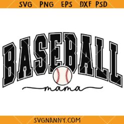 Baseball mama varsity SVG, Baseball mama SVG, baseball mom Shirt SVG, baseball Shirt SVG