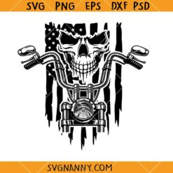 Biker skull flag SVG, Motorcycle skull flag SVG, Biker T-Shirt SVG, biker skull svg, motorcycle SVG  