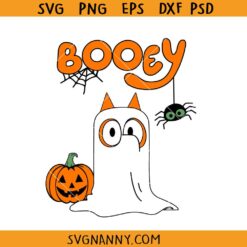 Booey Bluey dog Halloween SVG, Bluey booey SVG, Blueyy Halloween Family SVG, Trick or Treat Png, Blueyy Halloween Shirt SVG