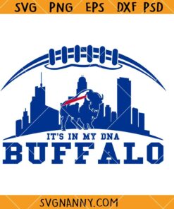 Buffalo Bills its in my DNA svg, Buffalo Bills Svg, Nfl svg, NFL sport PNG     